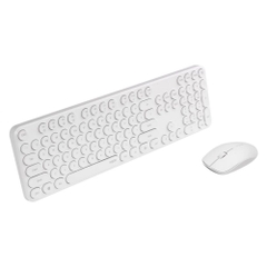 Bộ phím chuột không dây Rapoo X260S - Trắng