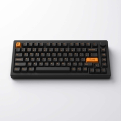 Bàn phím cơ AKKO MOD007 PC Orange on Black (Hotswap / Gasket Mount / Clacky / Mạch Xuôi) (Hàng Chính Hãng)