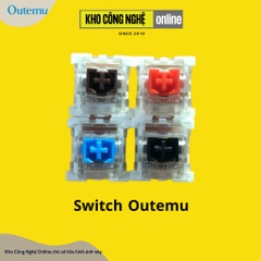Switch Outemu dùng cho bàn phím cơ (chân đồng nhỏ dùng cho các bàn phím hotswap trên thị trường hiện nay)
