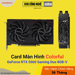 Card màn hình Colorful GeForce RTX 5060 Gaming Duo 8GB-V