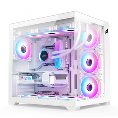 Vỏ Case máy tính EDRA ECS1504 - Trắng