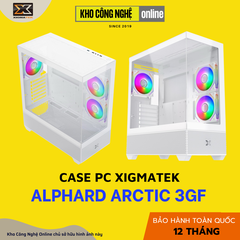 Vỏ Case Xigmatek ALPHARD Arctic 3GF