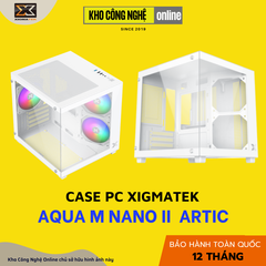 Vỏ case Xigmatek Aqua M Nano II Arctic