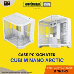 Vỏ Case Xigmatek CUBI M NANO Arctic