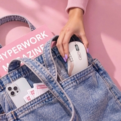 Chuột Không Dây HyperWork Silentium Gen 2 - Hồng