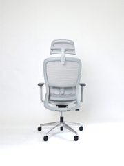 Ghế Công Thái Học Gami Lum2 - Bản Kê Tay 2D / Xám ( Không Chân Gác)