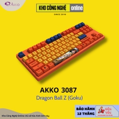 Bàn phím cơ AKKO 3087 Dragon Ball Z Goku (Akko switch)