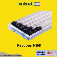 Bàn phím cơ NJ68 Max - AP Version - Led RGB Hotswap, Type C, Bluetooth 5.0, Wireless 2.4G