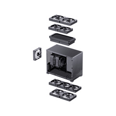 VỎ CASE PC JONSBO D32 PRO BLACK
