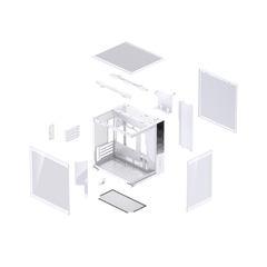 VỎ CASE PC JONSBO D34 WHITE