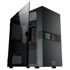 Vỏ Case XIGMATEK FADIL 1F (EN47970) - M-ATX, 1 SIDE TEMPERED GLASS, 1 FAN X20F (Hàng Chính Hãng)