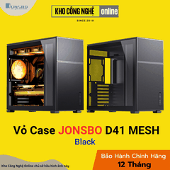 VỎ CASE PC JONSBO D41 MESH BLACK