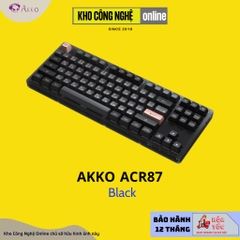 Bàn phím cơ AKKO ACR87 Black (Hotswap / RGB / AKKO CS sw Jelly Black)