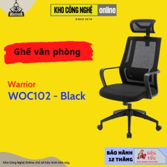 Ghế văn phòng WARRIOR WOC102 Black