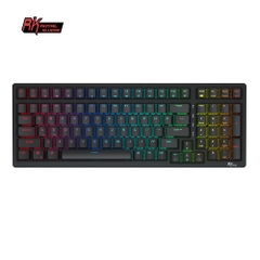 Bàn phím cơ không dây Royal Kludge RK98 Hotswap led RGB, kết nối 3 chế độ (Bluetooth 5.0 | Wireless 2.4G | Dây type C)