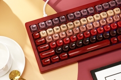 Bàn phím cơ Veekos K75 Wine Red