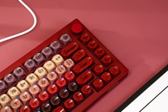 Bàn phím cơ Veekos K75 Wine Red