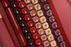 Bàn phím cơ Veekos K75 Wine Red