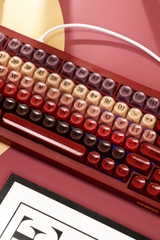Bàn phím cơ Veekos K75 Wine Red