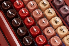 Bàn phím cơ Veekos K75 Wine Red