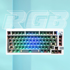 KIT LMK81 - KIT Bàn phím cơ LMK81 RGB mạch xuôi kết nối 3 chế độ (Nhôm CNC, Gasket Mount)