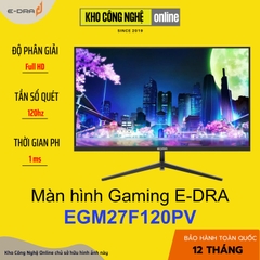 Màn hình Gaming EDRA EGM27F120PV 27 inch FullHD 120Hz - Hàng Chính Hãng