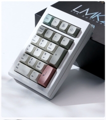 KIT Bàn phím cơ LMK21 | Nhôm CNC | Gasket Mount | 3 Modes | Hotswap | VIA
