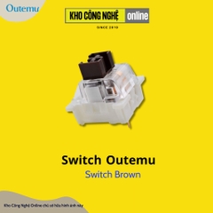 Switch Outemu dùng cho bàn phím cơ (chân đồng nhỏ dùng cho các bàn phím hotswap trên thị trường hiện nay)