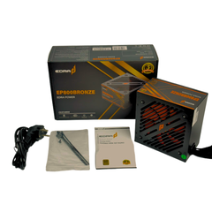 NGUỒN EDRA EP800 Bronze (FAN 12cm, cable dẹt)