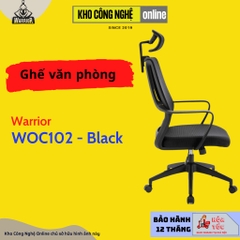 Ghế văn phòng WARRIOR WOC102 Black