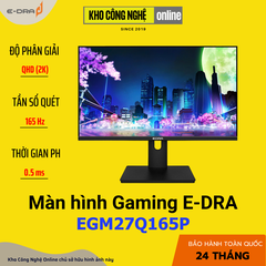 Màn hình Gaming EDRA EGM27Q165P 27 inch 2K 165Hz