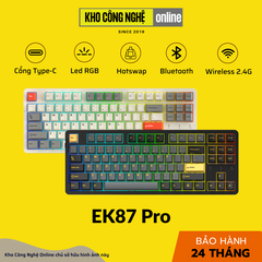 Bàn Phím Cơ Gaming Dareu EK87 Pro