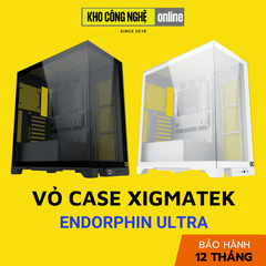 Vỏ Case Máy Tính XIGMATEK ENDORPHIN ULTRA ARTIC / ULTRA - PREMIUM GAMING ATX (Hàng Chính Hãng)