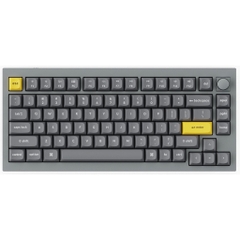Keycap Keychron PBT Double Shot - OSA Profile (Dark Black / Dark Gray)
