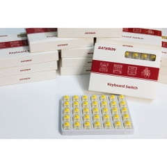 Switch Gateron Milky Yellow Pro | Gateron Red Pro | Gateron Yellow Pro - Hộp kèm khay đựng 35 Switch (3 pin và 5 pin)