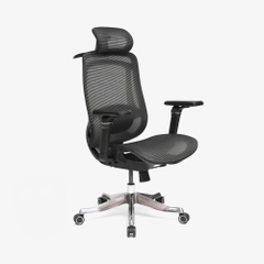 Ghế công thái học HyperWork Airy Pro OC04 - Kê tay 6D, Tựa đầu & Tựa lưng 2D (Hàng Chính Hãng)