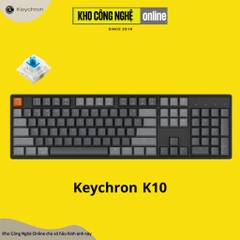 Keychron K10 - Bàn phím cơ Keychron K10 bản nhôm RGB có HOTSWAP