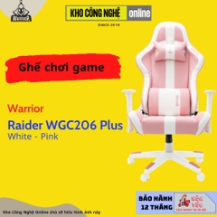 Ghế Warrior Raider Series WGC206 Plus White / Pink