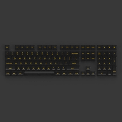 AKKO Clear Keycaps Set v2 – Black (PC / ASA profile / 155 nút) - Hàng chính hãng
