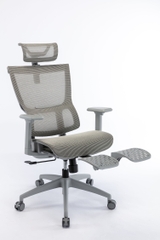 Ghế công thái học ergonomic WARRIOR Hero series – WEC504 Gray