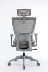 Ghế công thái học ergonomic WARRIOR Hero series – WEC504 Gray
