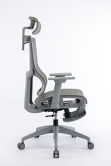 Ghế công thái học ergonomic WARRIOR Hero series – WEC504 Gray