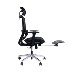 Ghế Công Thái Học Gami Lum2 - Bản Kê Tay 3D / Đen ( Có Chân Gác)