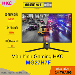 Màn Hình Phẳng Gaming HKC MG27H7F Fast IPS 165Hz (Hàng Chính Hãng)