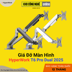 Giá treo / ARM màn hình Human Motion / HyperWork T6 Pro Dual