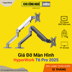 Giá treo / ARM màn hình Human Motion / HyperWork T6 Pro (Hàng chính hãng)