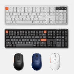 Bàn phím không dây HyperWork SilentKey TS01 / Chuột Silentium Mini MS01M