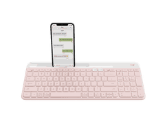 Bàn phím không dây Logitech K580 - Hồng
