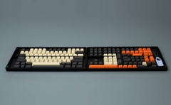 Keycap AKKO Carbon Retro (PBT Double-Shot/ASA profile/158 nút)