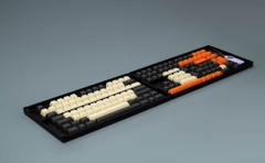 Keycap AKKO Carbon Retro (PBT Double-Shot/ASA profile/158 nút)